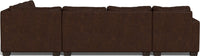 Track 141" Leather Corner Sectionals w. Left Chaise - Cheyenne Arrowshaft