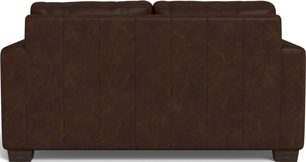 Track 62" Leather Loveseat - Cheyenne Arrowshaft