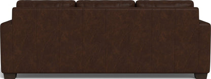 Track 87" Leather Queen Sleeper Sofa - Cheyenne Arrowshaft