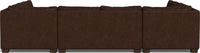 Track 141" Leather Corner Sofa U Sectional - Cheyenne Arrowshaft