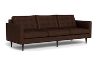 Wallace 98" Leather Estate Sofa - Cheyenne Arrowshaft
