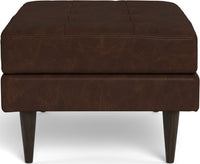 Wallace Leather Ottoman - Cheyenne Arrowshaft