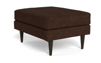 Wallace Leather Ottoman -