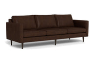 Wallace 98" Leather Untufted Estate Sofa - Cheyenne Arrowshaft