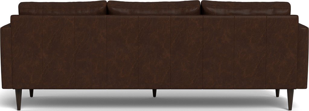 Wallace 98" Leather Untufted Estate Sofa - Cheyenne Arrowshaft