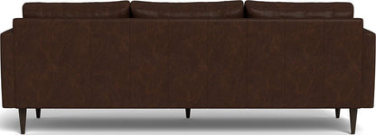 Wallace 98" Leather Untufted Estate Sofa - Cheyenne Arrowshaft