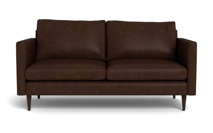 Wallace 69" Leather Untufted Loveseat - Cheyenne Arrowshaft