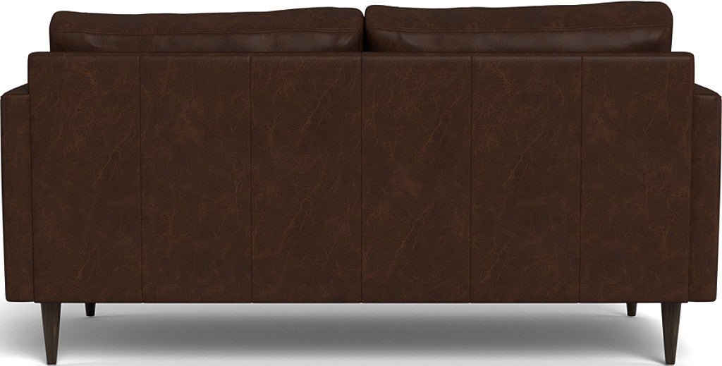 Wallace 69" Leather Untufted Loveseat - Cheyenne Arrowshaft