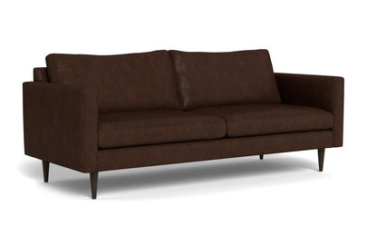 Wallace 85" Leather Untufted Sofa - Cheyenne Arrowshaft