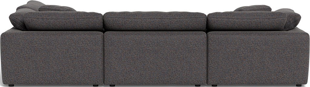 Fluffy 133.5" 4 Piece Sectional w/Otto - Cordova Eclipse