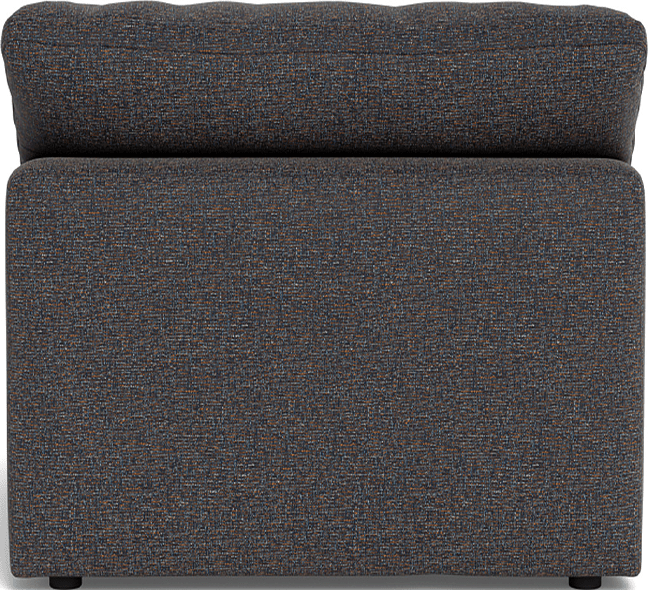 Fluffy Small Armless Chair - Cordova Eclipse