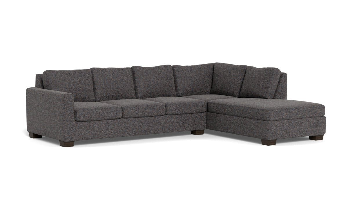 Track 121" Right Chaise Sleeper Sectional -