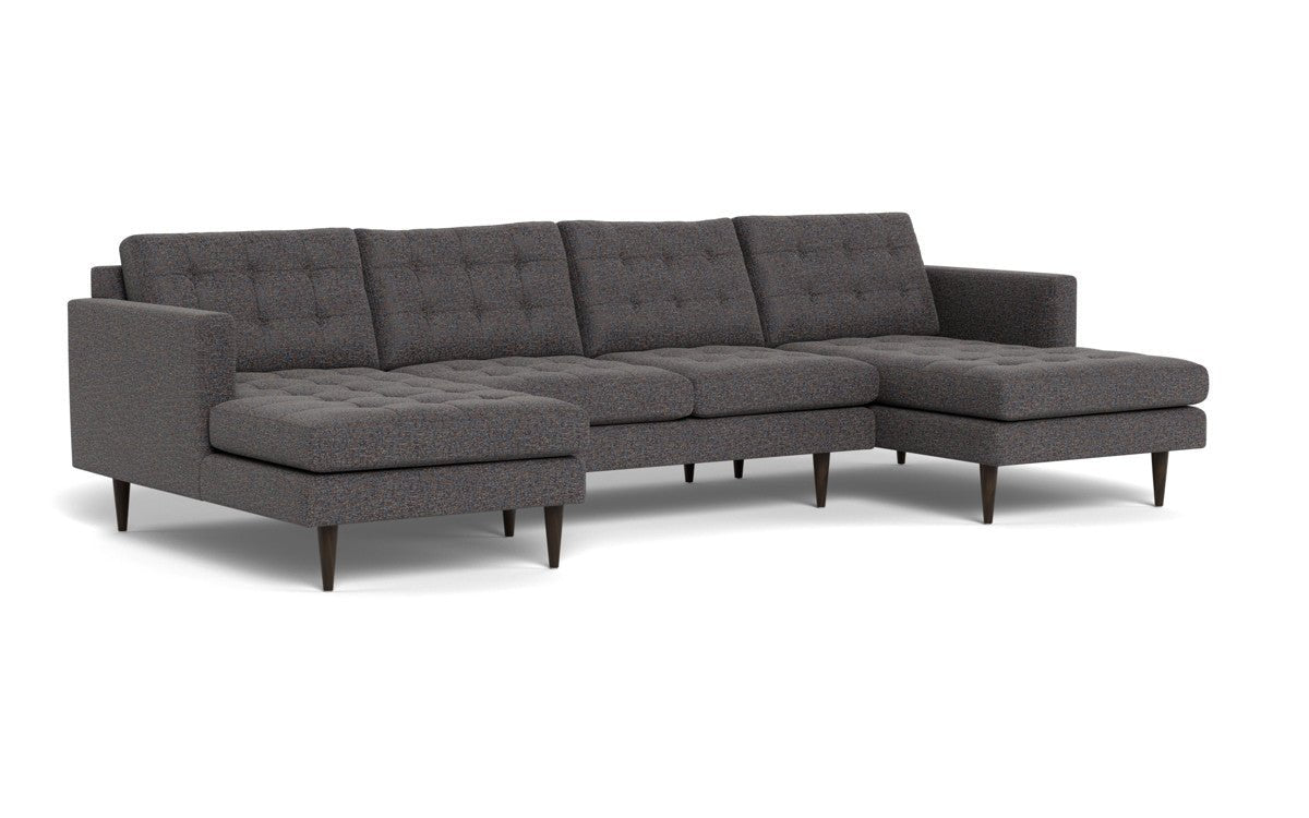 Wallace 126" Double Chaise U Sectional - Cordova Eclipse