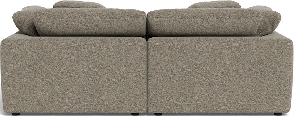 Fluffy 89" 2 Piece Sofa w/Otto - Cordova Mineral