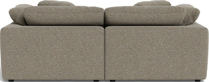 Fluffy 89" 2 Piece Sofa w/Otto - Cordova Mineral