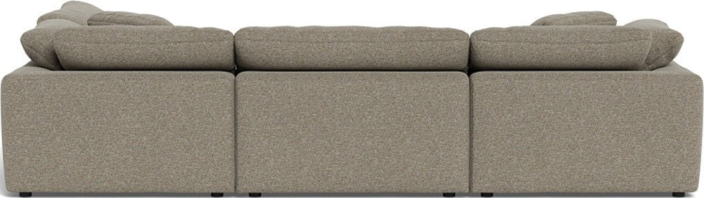 Fluffy 133.5" 4 Piece Sectional w/Otto - Cordova Mineral