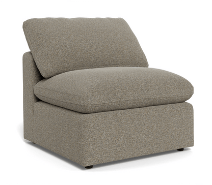 Fluffy Small Armless Chair - Cordova Mineral