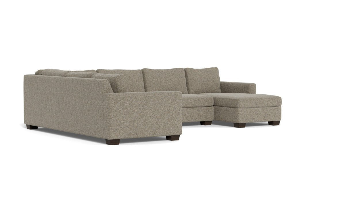 Track 141" Corner Sectionals w. Right Chaise - Cordova Mineral