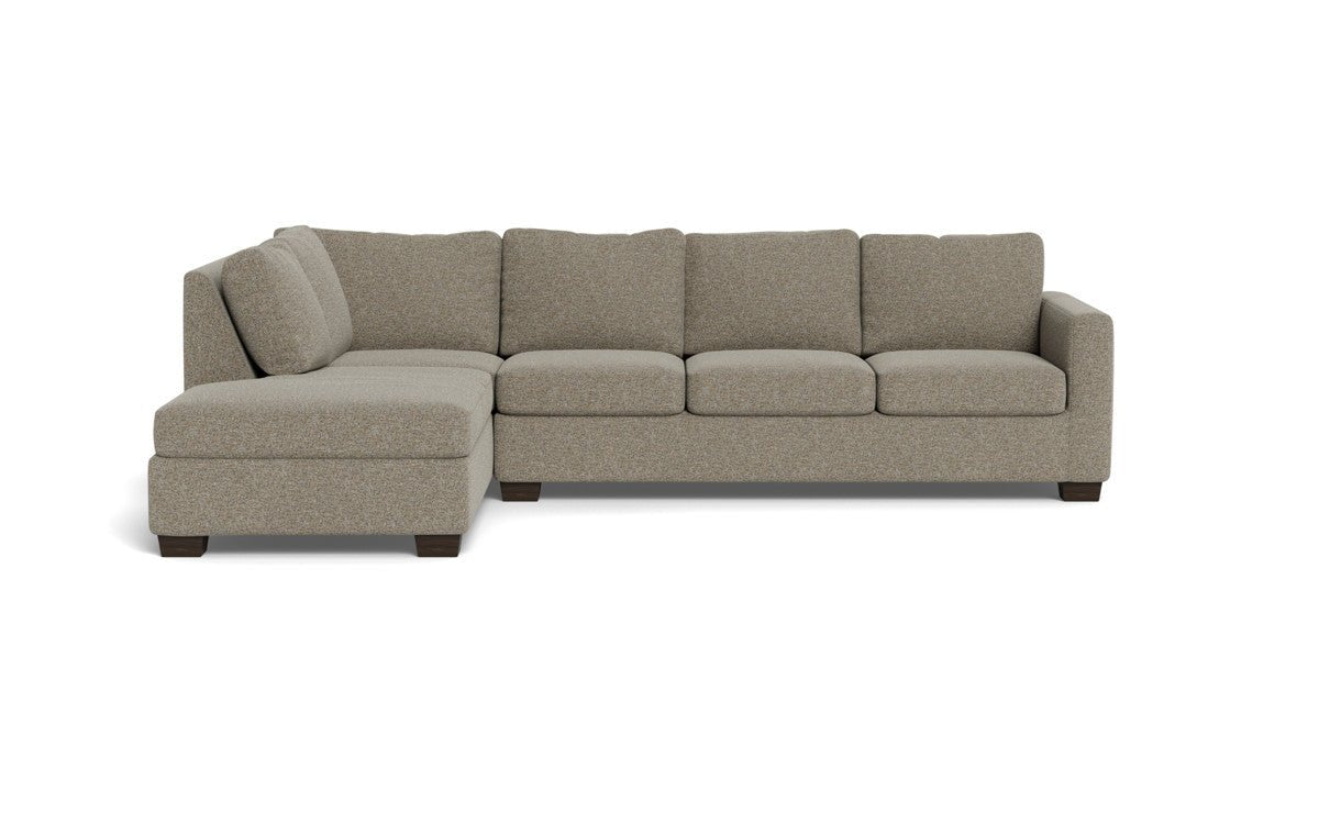 Track 121" Left Chaise Sleeper Sectional - Cordova Mineral