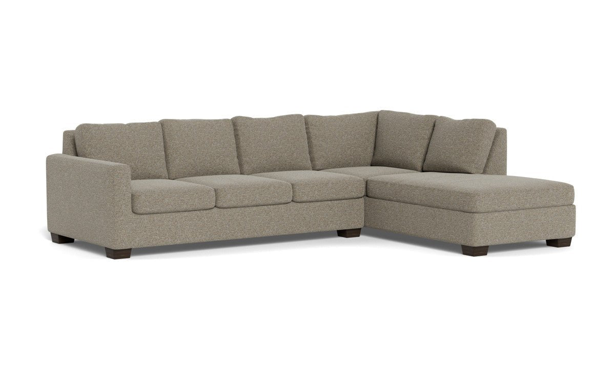 Track 121" Right Chaise Sleeper Sectional - Cordova Mineral