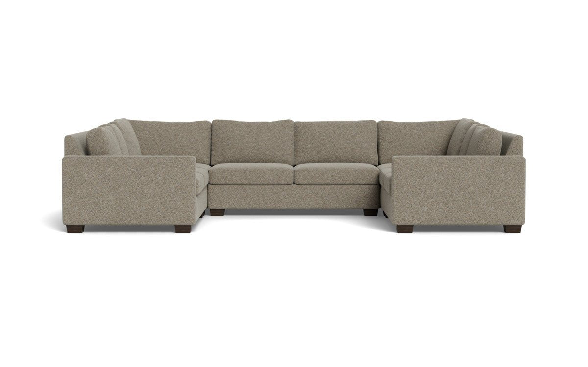 Track 141" Corner Sofa U Sectional - Cordova Mineral