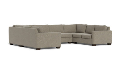 Track 141" Corner Sofa U Sectional - Cordova Mineral