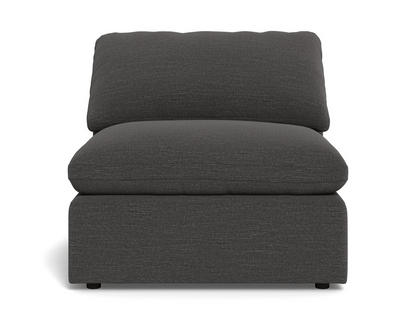 Fluffy Small Armless Chair - Cordova Mineral
