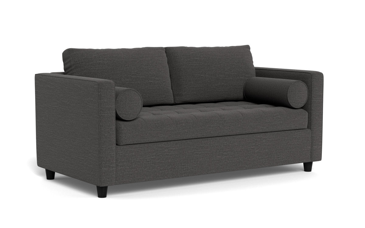 Ladybird 72" Full Sleeper Loveseat - Curious Charcoal