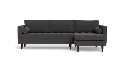 Ladybird 102" Right Chaise Sectional - Curious Charcoal
