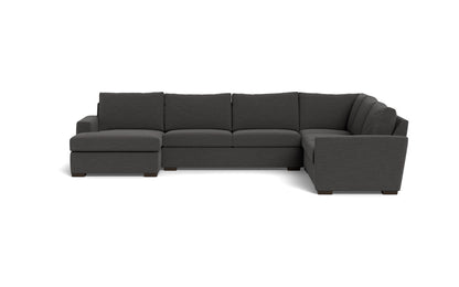 Mesa 156" Corner Sectionals w. Left Chaise - Curious Charcoal