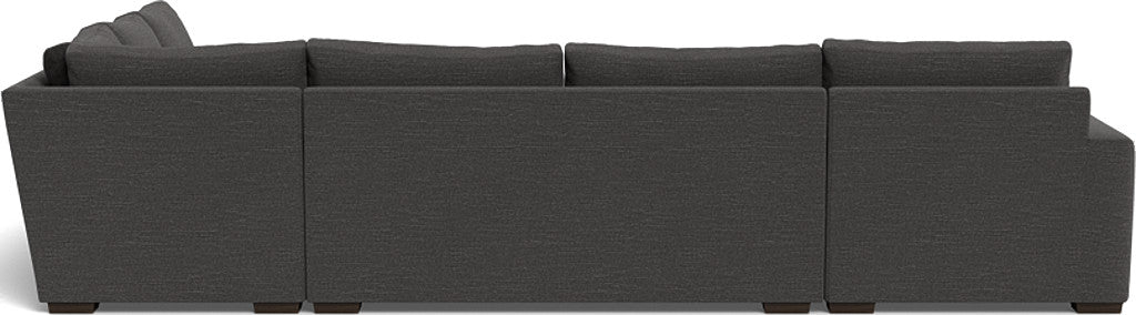 Mesa 156" Corner Sectionals w. Left Chaise - Curious Charcoal