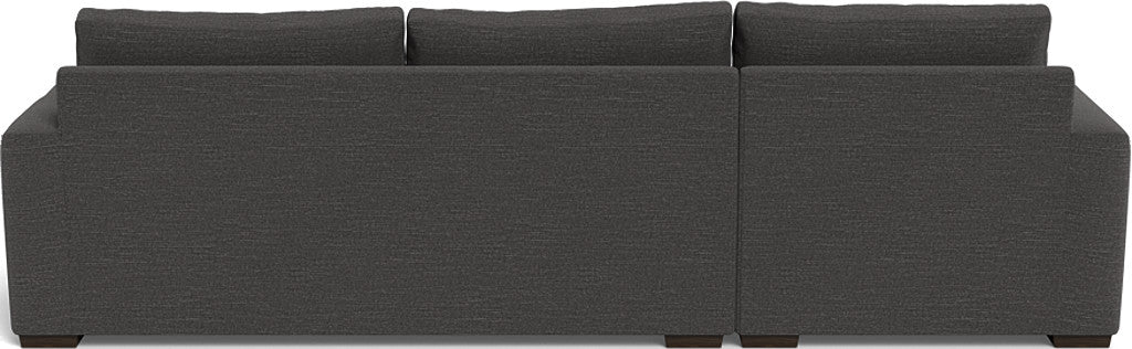 Mesa 123" Left Chaise Sectional - Curious Charcoal