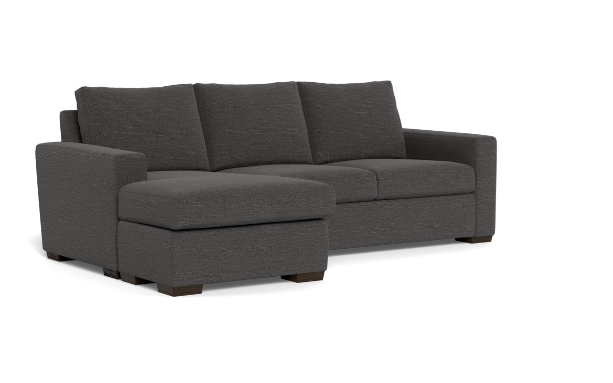 Mesa 101" Reversible Sofa Chaise - Curious Charcoal