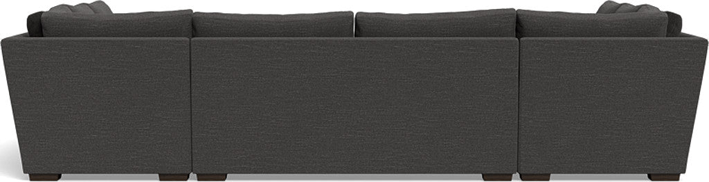 Mesa 154" Condo U Sectional - Curious Charcoal