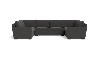 Mesa 154" Condo U Sectional - Curious Charcoal
