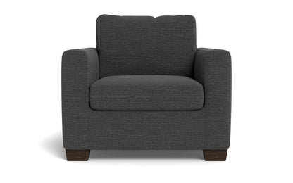 Track 36" Arm Chair - Curious Charcoal