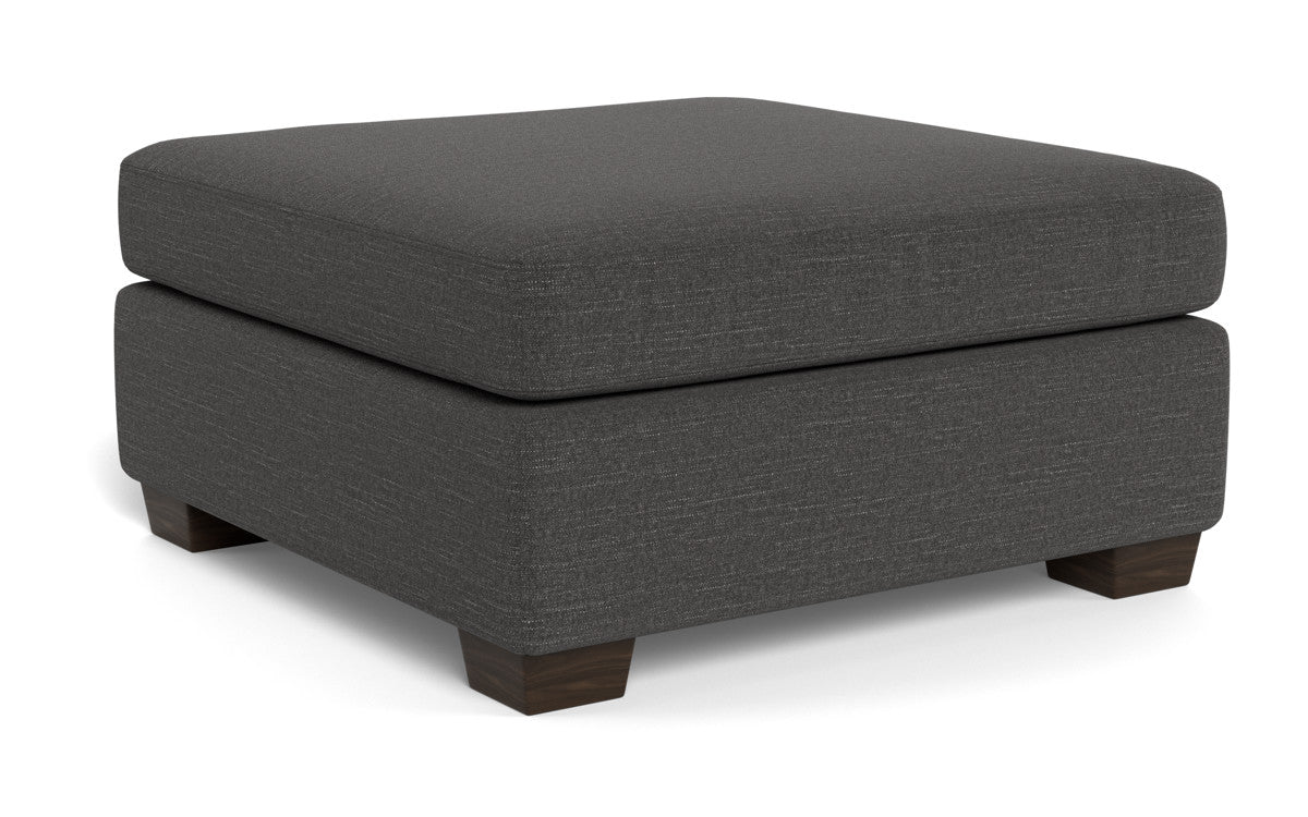 Track Ottoman - Curious Charcoal