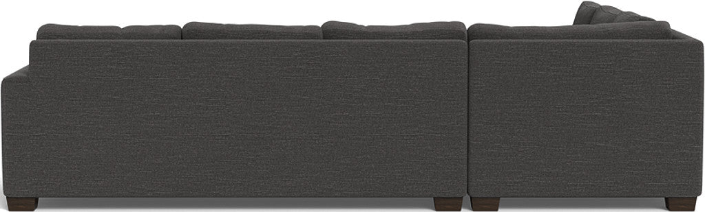 Track 121" Left Corner Sectional - Curious Charcoal