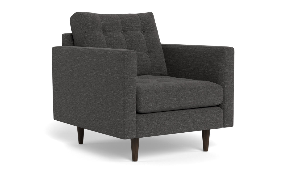 Wallace 52" Chair 1/2 - Curious Charcoal