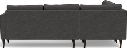 Wallace 102" Corner Sectional - Curious Charcoal