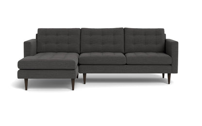 Wallace 98" Left Chaise Sectional - Curious Charcoal