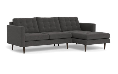 Wallace 98" Right Chaise Sectional - Curious Charcoal