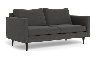 Wallace 74" Untufted Apartment Sofa - Curious Charcoal