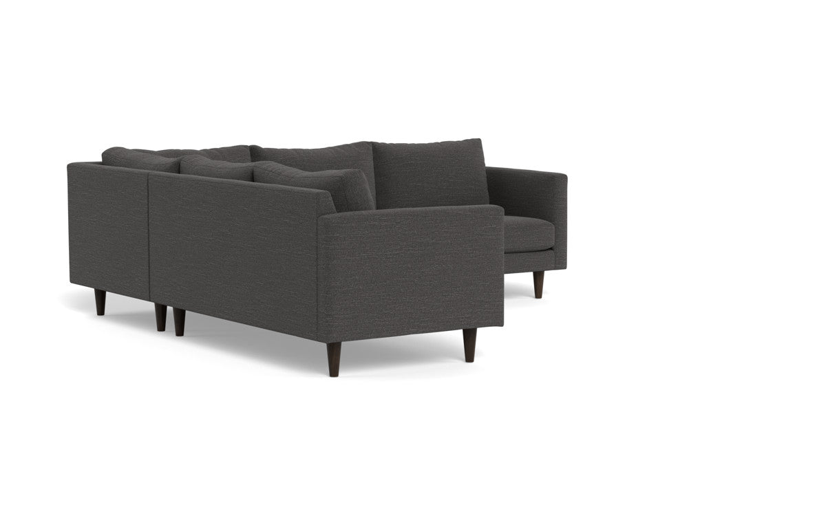 Wallace 102" Untufted Corner Sectional - Curious Charcoal