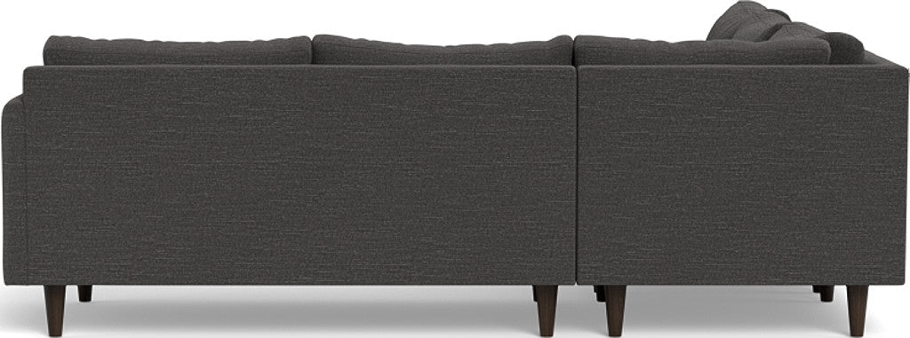 Wallace 102" Untufted Corner Sectional - Curious Charcoal