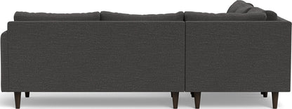 Wallace 102" Untufted Corner Sectional - Curious Charcoal