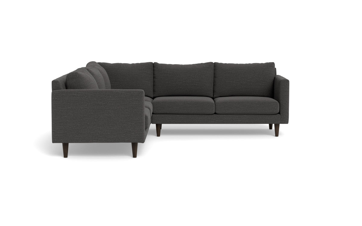 Wallace 102" Untufted Corner Sectional - Curious Charcoal
