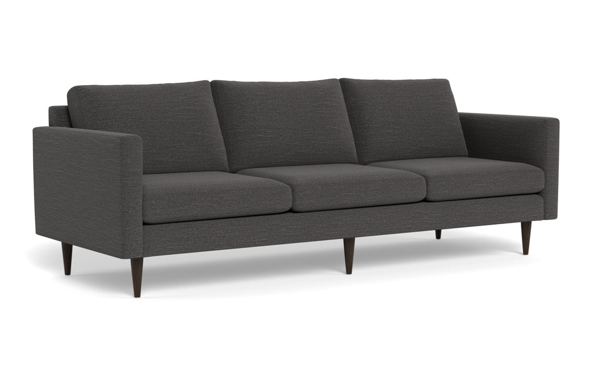 Wallace 98" Untufted Estate Sofa - Curious Charcoal