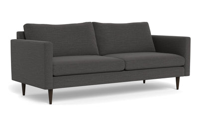 Wallace 85" Untufted Sofa - Curious Charcoal