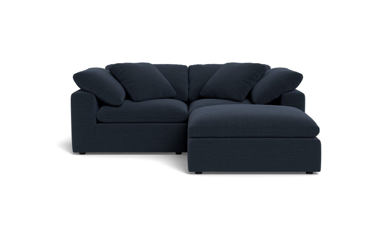 Fluffy 89" 2 Piece Sofa w/Otto - Curious Eclipse